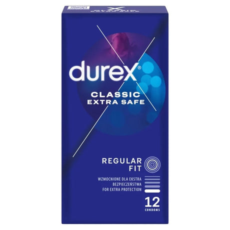 Produkt DUREX Prezerwatywy Prezerwatywy DUREX Extra Safe 12szt 010832