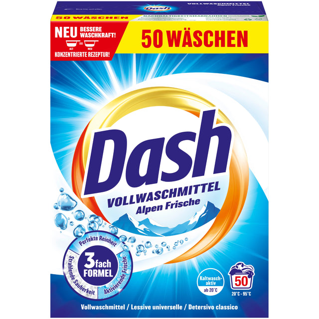 Produkt DASH Proszek do prania DASH Alpen Frische 40 prań 2,5kg 004866