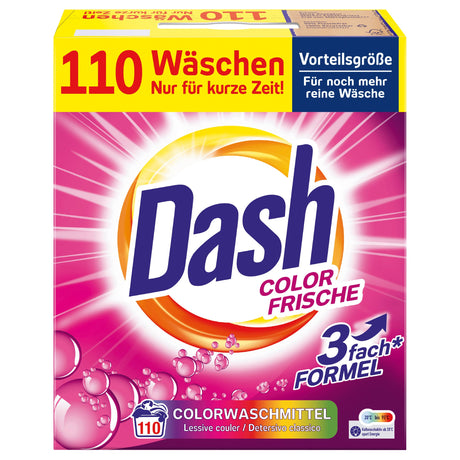 Produkt DASH Proszek do prania DASH Color Frische 110 prań 5,5 kg 004740