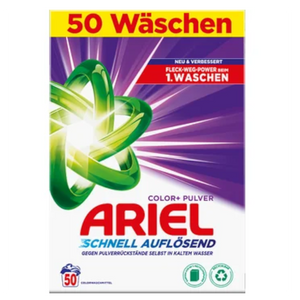 Produkt ARIEL Proszki do prania Proszek do prania ARIEL Color 50 Prań 3kg 004528