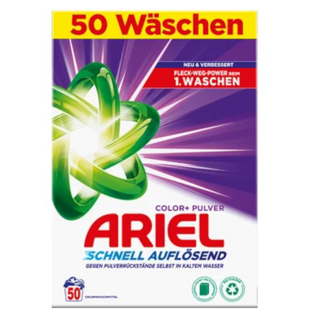 Produkt ARIEL Proszki do prania Proszek do prania ARIEL Color 50 Prań 3kg 004528