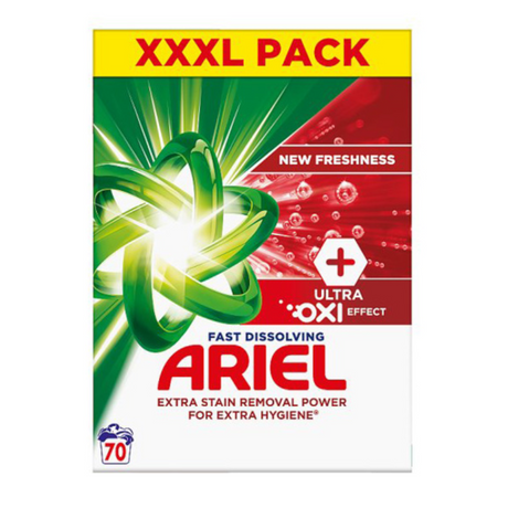 Produkt ARIEL Proszki do prania Proszek do prania ARIEL +Ultra Oxi Effect XXXL Pack 3,85kg 004384