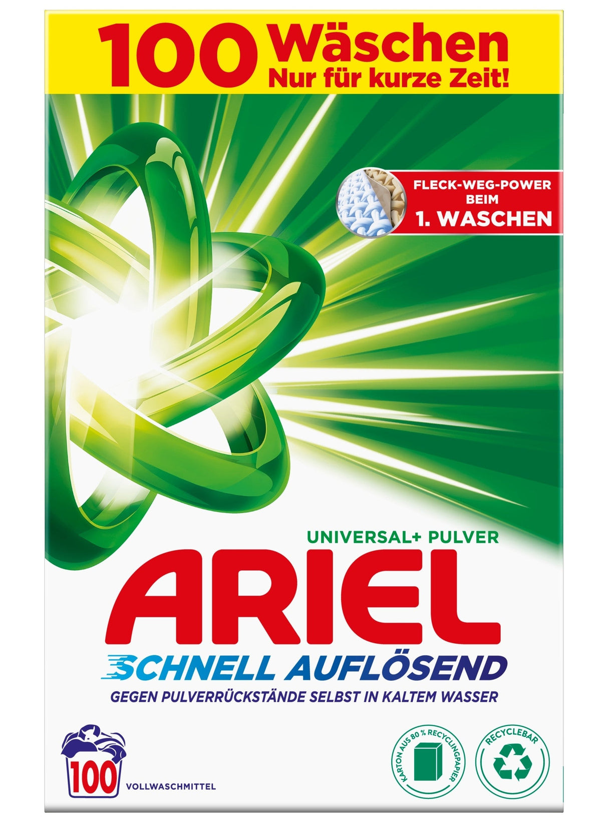 Produkt ARIEL Proszki do prania Proszek do prania ARIEL Universal 100 prań 6kg 000705