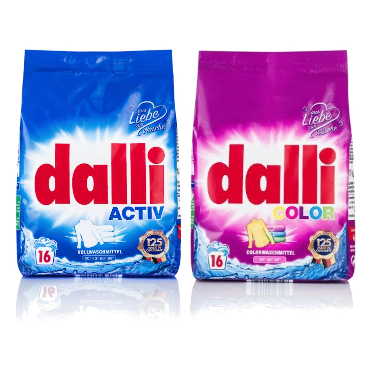 Produkt DALLI Proszki do prania Proszek do prania DALLI Kolor białe 2x 1,04 kg Z00505