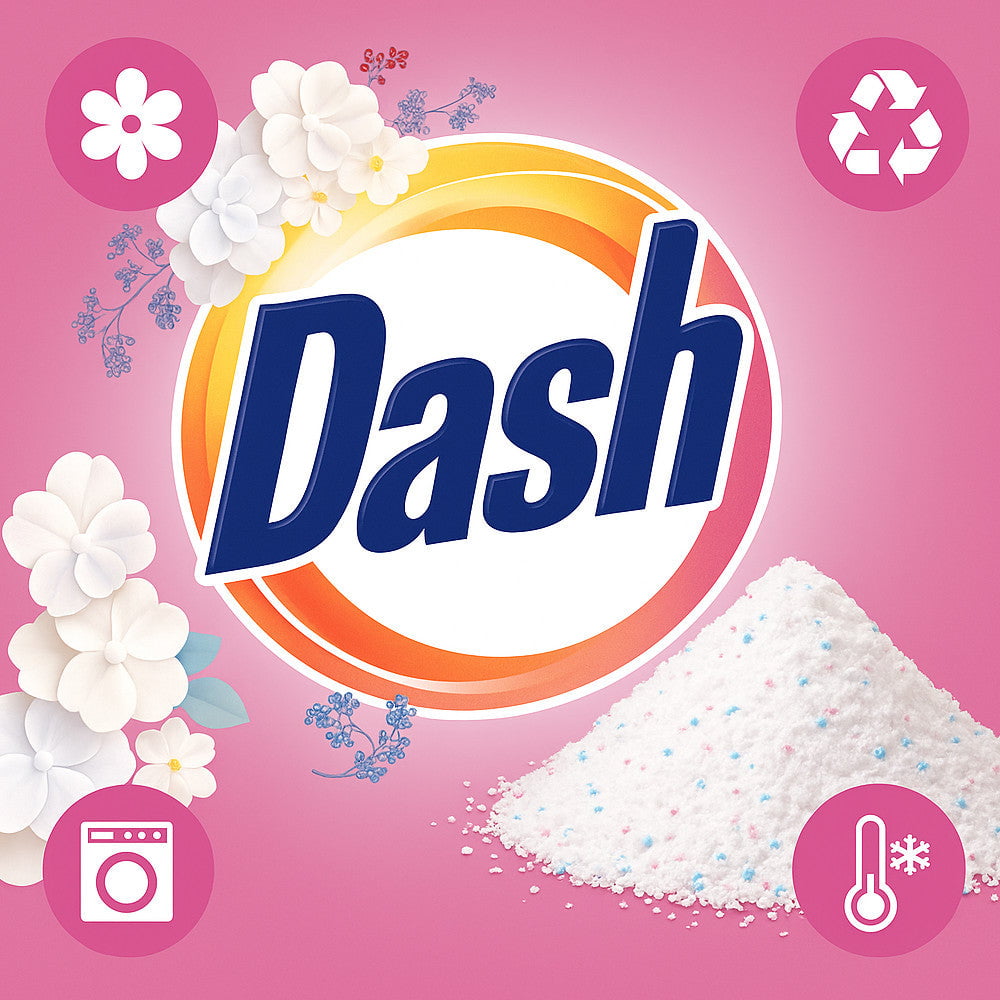 Produkt DASH Proszki do prania Proszek do prania koloru DASH Color 2in1 50 prań 3kg 003590