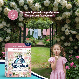 Produkt LAVANDERA Proszki do prania Proszek do prania LAVANDERA Jardin Secreto Sekretny Ogród 4,675kg 003829