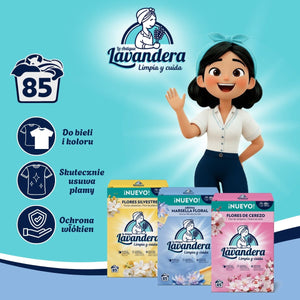 Produkt LAVANDERA Proszki do prania Proszek do prania LAVANDERA Mix zapachów 3x 4,675kg Z00971