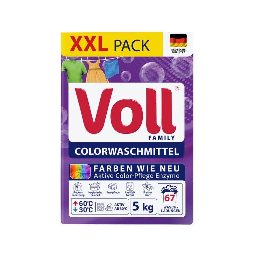 Produkt VOLL Proszki do prania VOLL Proszek do prania Kolor 67 Prań 5 kg 037611