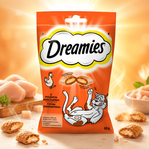 Produkt DREAMIES Przysmak dla kota DREAMIES  z kurczakiem 60 g 009582