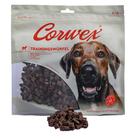 Produkt CORWEX Przysmaki dla psa CORWEX Premium Kostki Treningowe z Jagnięciną Przysmak dla Psa 500g 006447