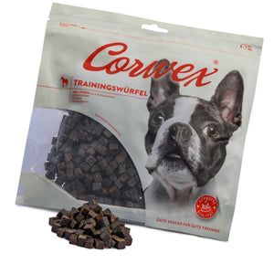 Produkt CORWEX Przysmaki dla psa CORWEX Premium Kostki Treningowe z Koniną Przysmak dla Psa 500g 006448