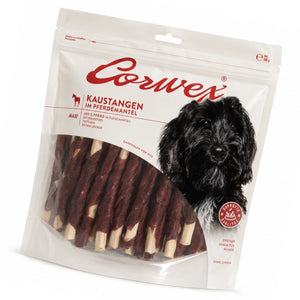 Produkt CORWEX Przysmaki dla psa CORWEX Premium Pałeczki Owinięte Koniną Gryzak dla Psa 500g 006443