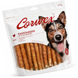 Produkt CORWEX Przysmaki dla psa CORWEX Premium Pałeczki Owinięte Kurczakiem Gryzak dla Psa 500g 006441