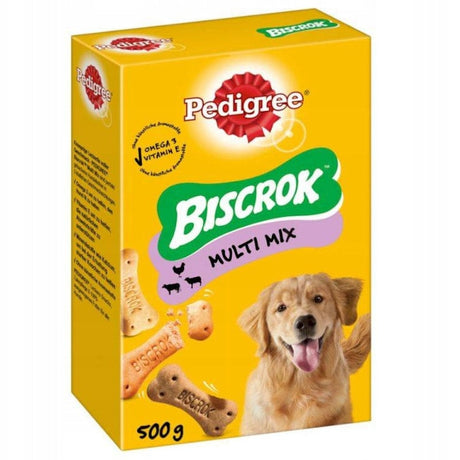 Produkt PEDIGREE Przysmaki dla psa PEDIGREE Multi Biscrok ciasteczka 500g 010037