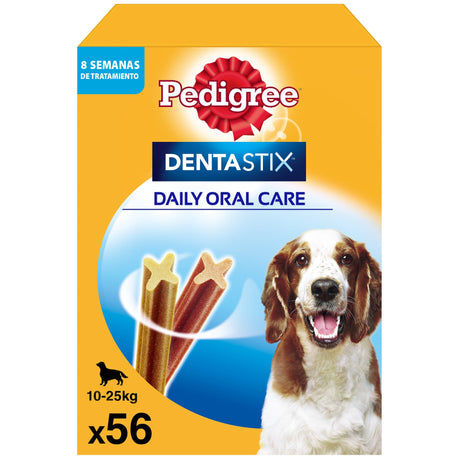 Produkt PEDIGREE Przysmaki dla psa Przysmak dla psa PEDIGREE DentaStix średnie rasy 56szt (8x180g) 034541