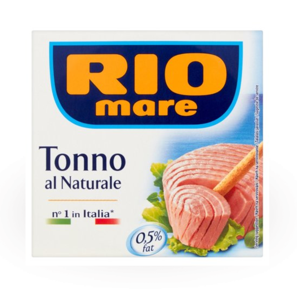 Produkt Rio Mare Ryby Tuńczyk w sosie własnym RIO MARE Natura 160g 015906