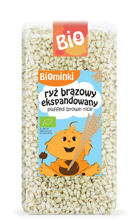 Produkt BIOMINKI (przekąski dla dzieci, kaszki) RYŻ BRĄZOWY EKSPANDOWANY BIO 75 g - BIOMINKI 5903900365079
