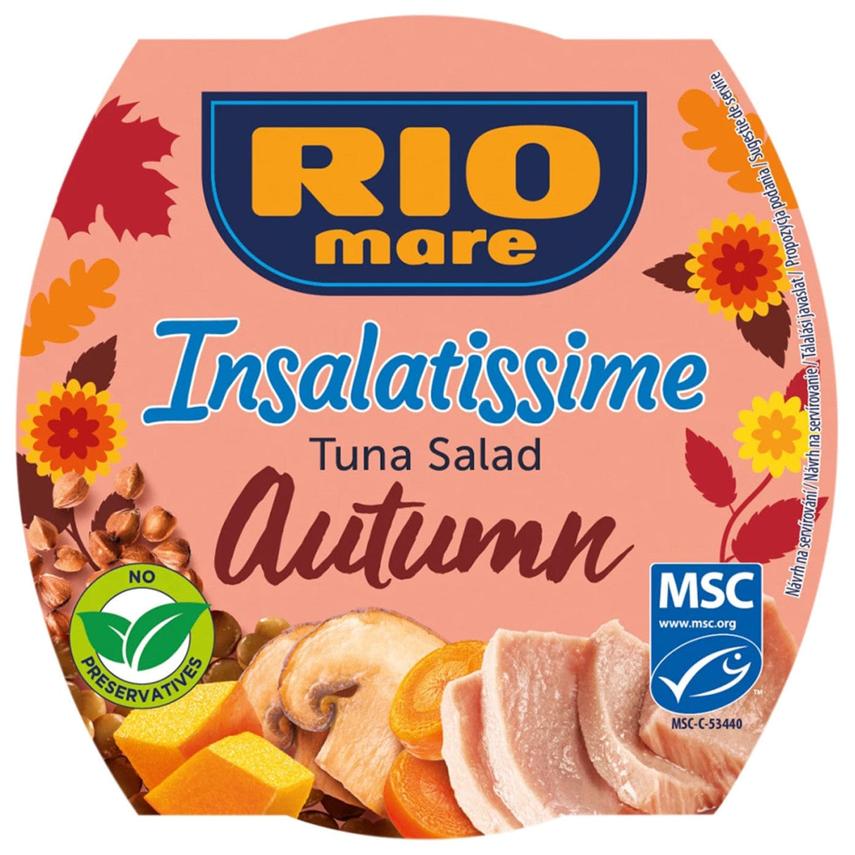 Produkt Rio Mare Sałatka jesienna z tuńczykiem RIO MARE Autumn puszka 160g 004996