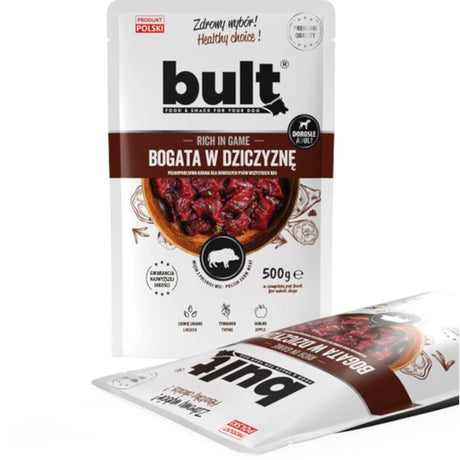 Produkt BULT Saszetka dla psa BULT bogata w dziczyznę 500g 005668
