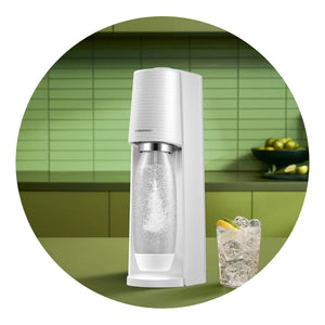 Produkt SodaStream Saturatory Saturator SODASTREAM Terra White + 1 nabój i 3 butelki 004628