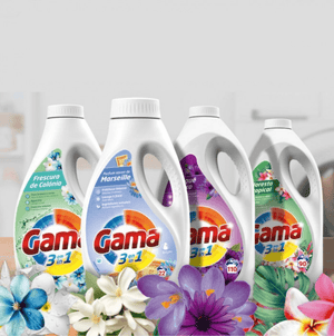 Produkt GAMA Skoncenrowany Żel do prania GAMA Marseille 44 prania 1,98l 052634