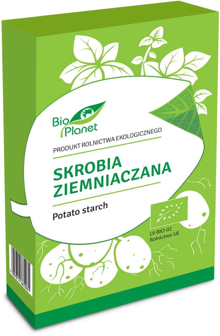 Produkt BIO PLANET - seria MĄKI I SKROBIE SKROBIA ZIEMNIACZANA BIO 500 g - BIO PLANET 5907814661081