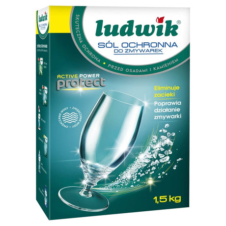 Produkt LUDWIK Sól ochronna do zmywarki LUDWIK Skuteczna ochrona 1,5 kg 045985