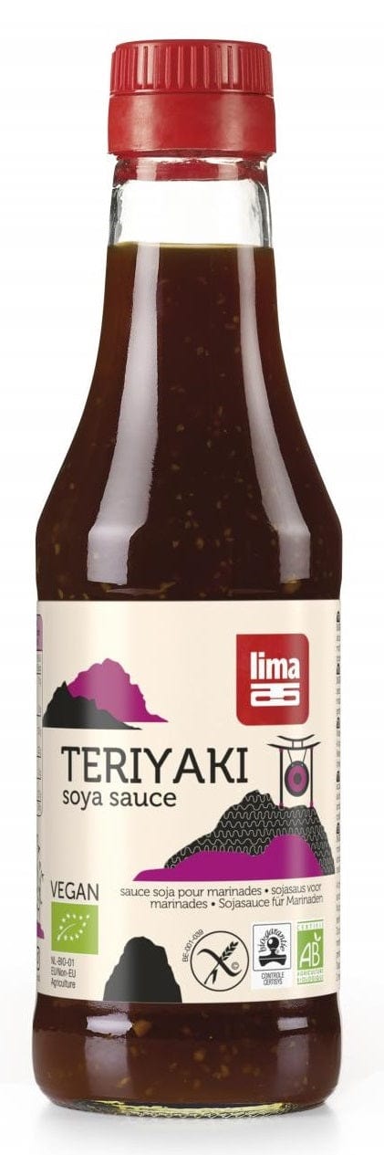Produkt LIMA (sosy sojowe, kawy zbożowe) SOS SOJOWY SŁODKI TERIYAKI BEZGLUTENOWY BIO 250 ml - LIMA 5411788046435
