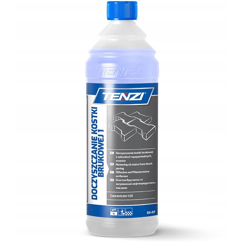 Produkt TENZI Środek do czyszczenia kostki brukowej TENZI koncentrat 1l 005511
