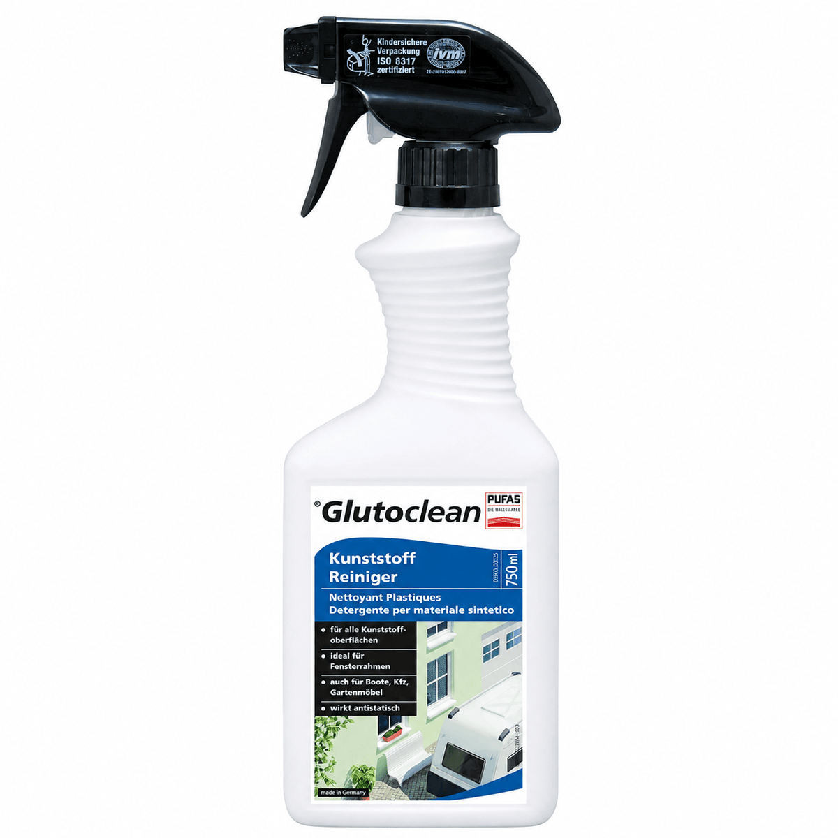 Produkt PUFAS Środek do czyszczenia plastiku PUFAS Glutocleanl Synthetics Cleaner 750m 006148