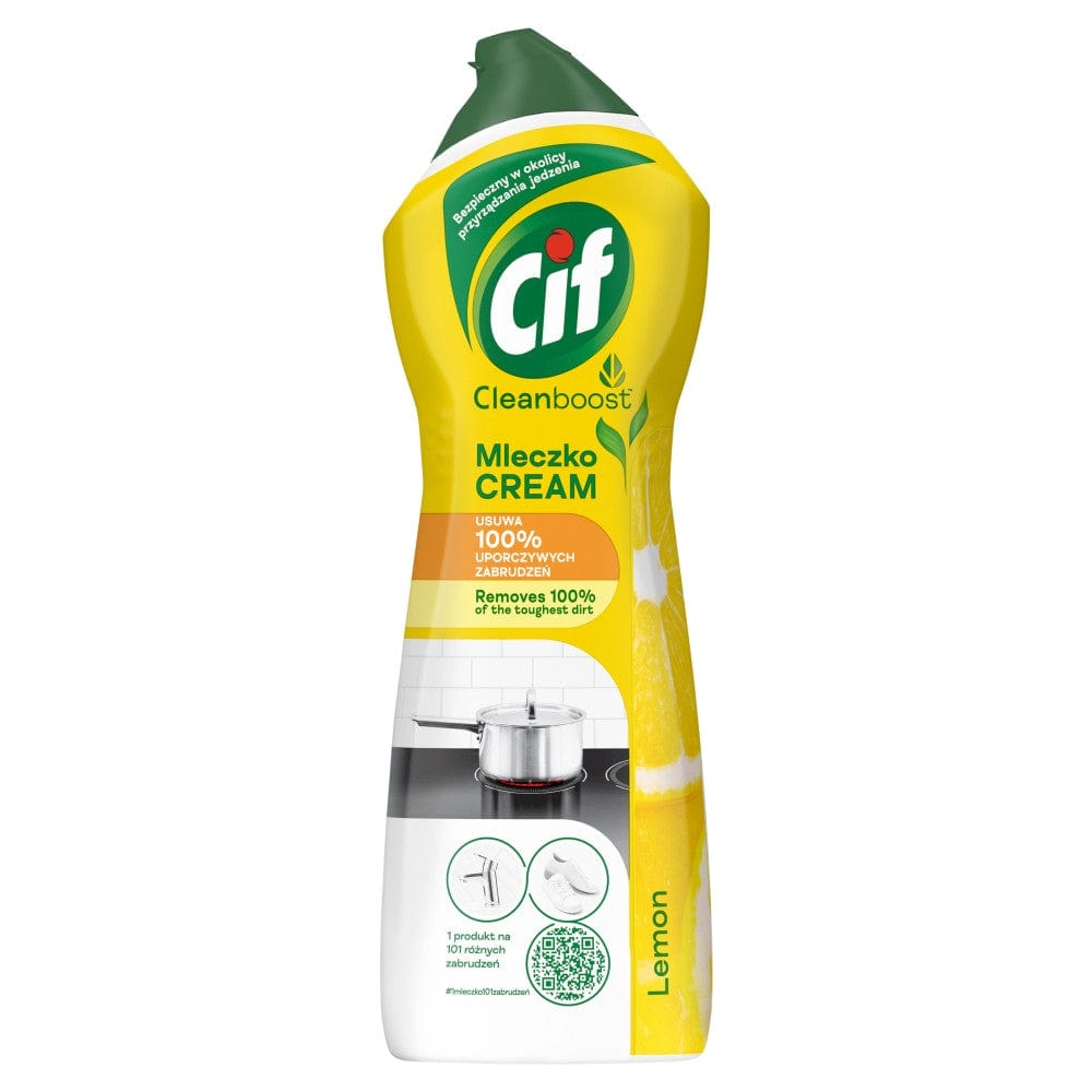 Produkt CIF Środki do kuchni Mleczko do czyszczenia CIF Lemon uniwersalne 780g 036158