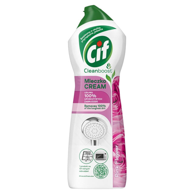 Produkt CIF Środki do kuchni Mleczko do czyszczenia CIF Pink Flower uniwersalne 780g 052742