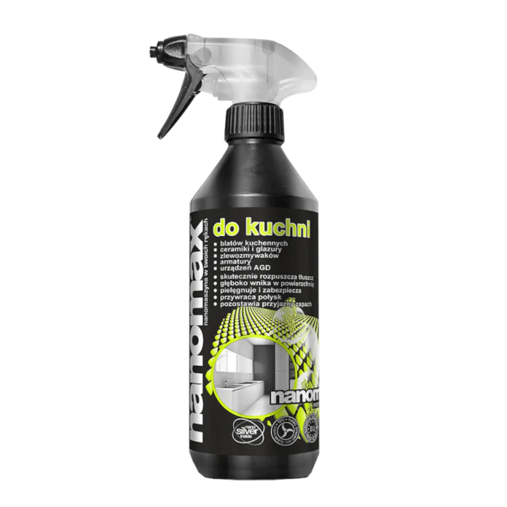 Produkt NANOMAX Środki do kuchni Płyn do czyszczenia kuchni i blatów NANOMAX Professional 500ml 052693