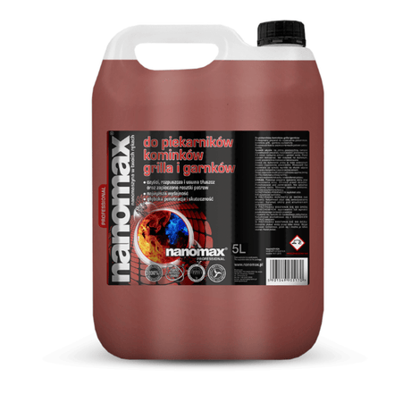 Produkt NANOMAX Środki do kuchni Płyn do czyszczenia piekarników, kominków i grilla NANOMAX Professional 5l 052695