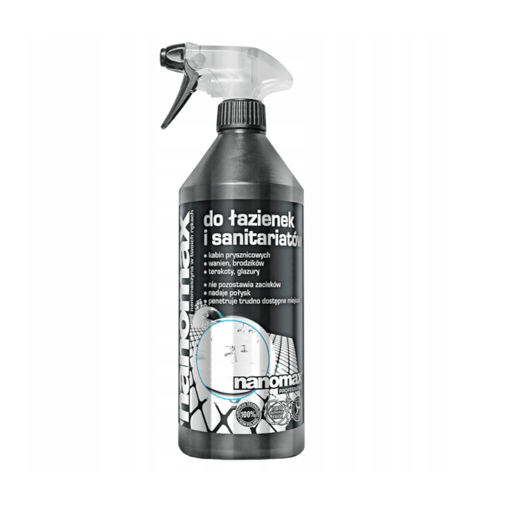 Produkt NANOMAX Środki do łazienki Płyn do czyszczenia łazienek i sanitariów NANOMAX Atomizer 500ml 025240