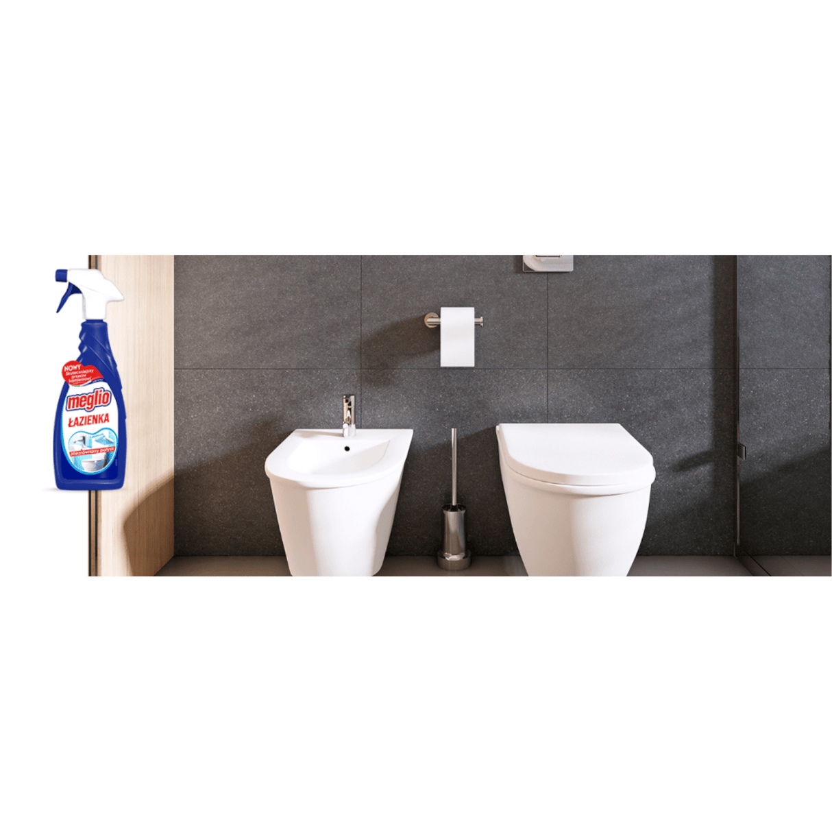 Produkt MEGLIO Środki do łazienki Spray do czyszczenia łazienki MEGLIO 650ml 004827