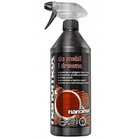 Produkt NANOMAX Środki do mebli Płyn do czyszczenia mebli i drewna NANOMAX Atomizer 1l 025241