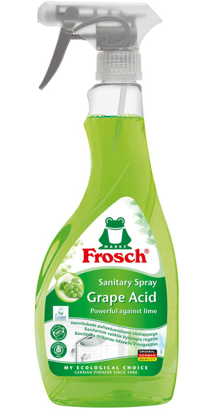 Produkt FROSCH Środki uniwersalne Środek do czyszczenia FROSCH Grape Acid Spray do łazienek z kwasem winowym 0,5l 001716