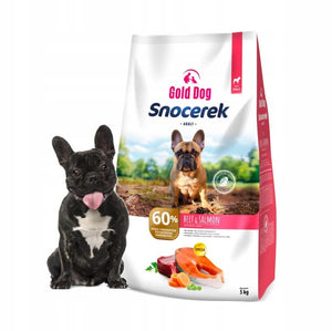 Produkt WHISKAS Sucha karma dla psa GOLD DOG Snocerek  Beef & Salmon Karma dla psa 5 kg 005643