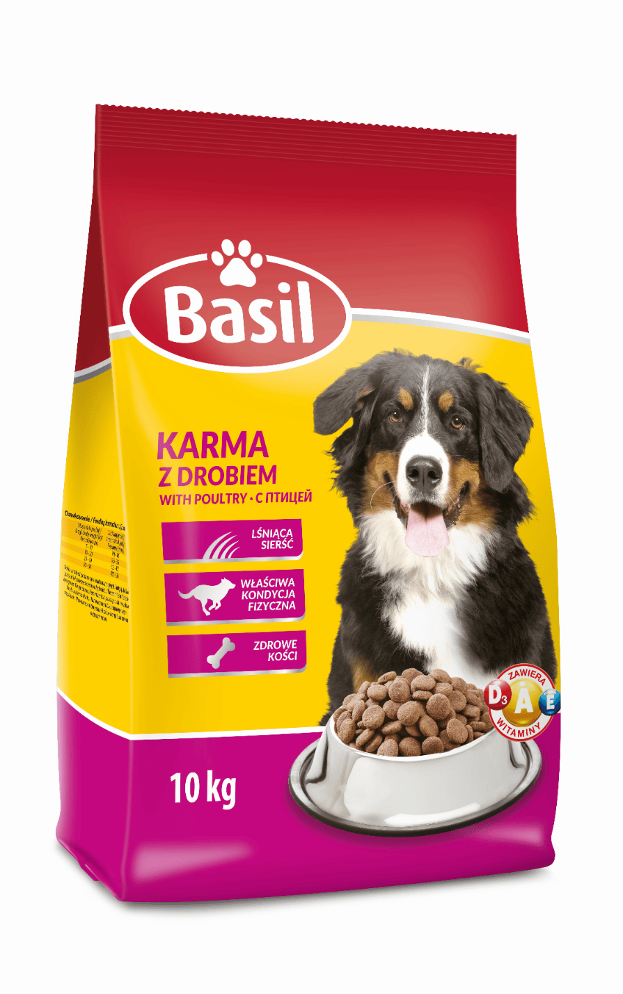 Produkt BASIL Sucha karma dla psa Karma sucha dla psa z drobiem BASIL 10kg 004370