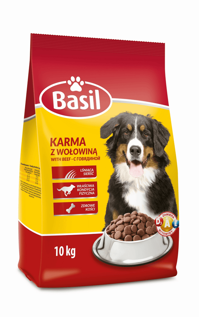 Produkt BASIL Sucha karma dla psa Karma sucha dla psa z wołowiną BASIL 10kg 004372
