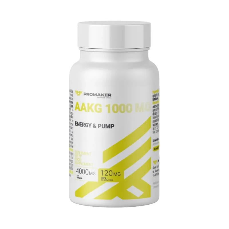 Produkt PROMAKER Suplement diety PROMAKER aakg 1000mg 120szt 006031