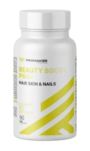 Produkt PROMAKER Suplement diety PROMAKER Beauty Boost PRO+ włosy skóra paznokcie 90 szt 005862