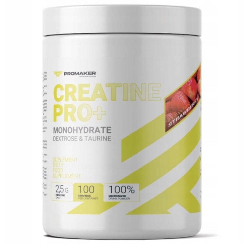 Produkt PROMAKER Suplement diety PROMAKER Creatine Pro+ Truskawka 500g 005877