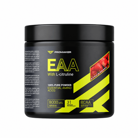 Produkt PROMAKER Suplement diety PROMAKER EAA+L Cytruline Truskawka 250g 006038