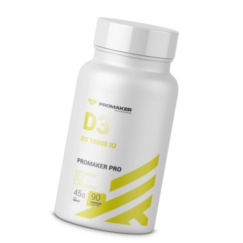 Produkt PROMAKER Suplement diety PROMAKER VIT D3 10000ui 90szt 005870