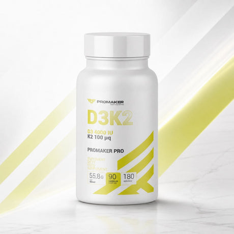 Produkt PROMAKER Suplement diety PROMAKER VIT D3+K2 90szt 006048