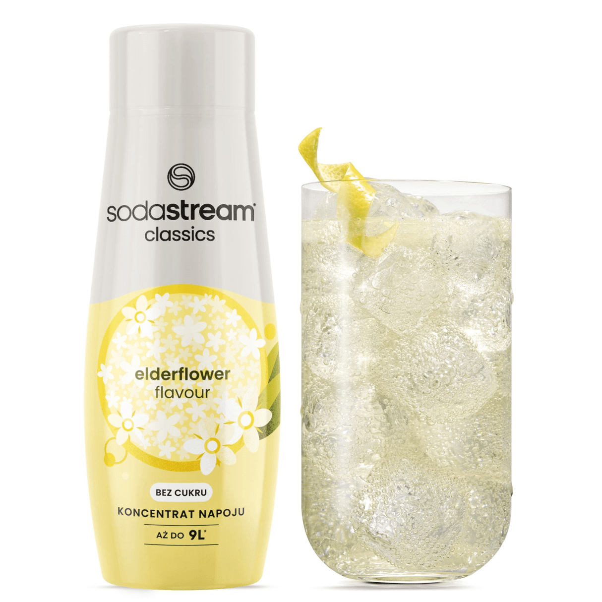 Produkt SODA STREAM Syropy Syrop koncentrat SODASTREAM Czarny bez Zero 440ml 002750