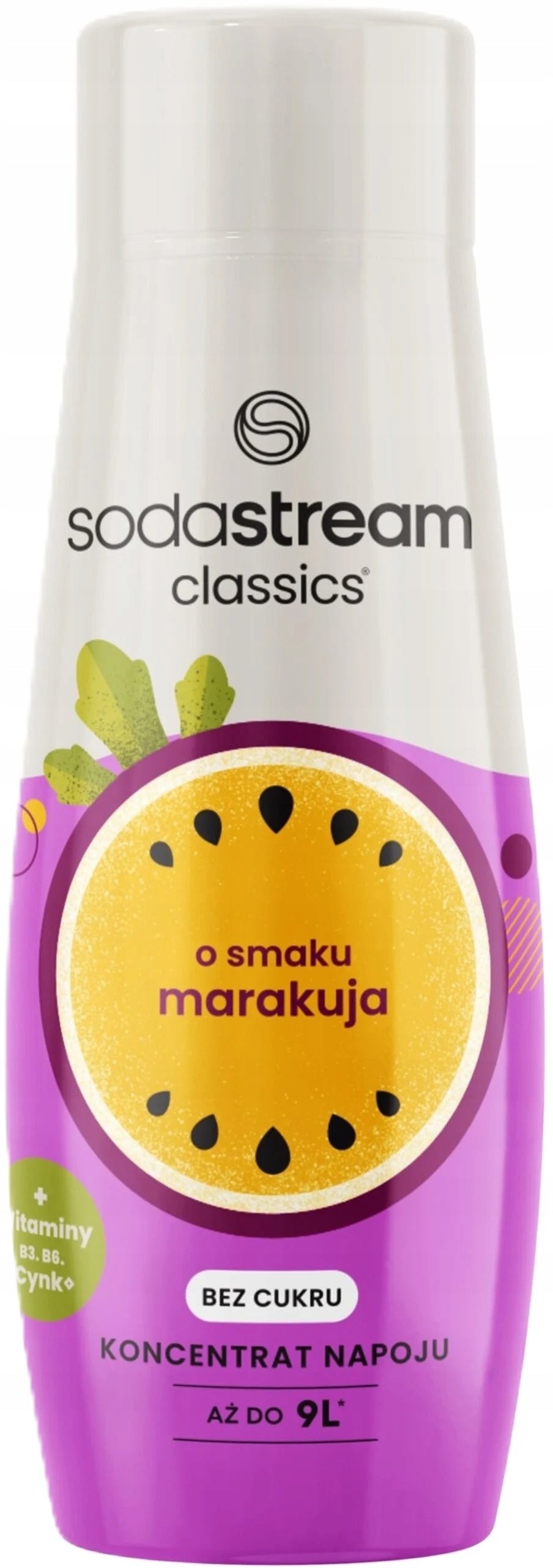 Produkt SodaStream Syropy Syrop koncentrat SODASTREAM Marakuja Zero 440 ml 003851
