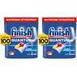 Produkt FINISH Tabletki i kapsułki do zmywarki 2x Kapsułki do zmywarki FINISH 100szt Quantum All in One Lemon K_034178_2